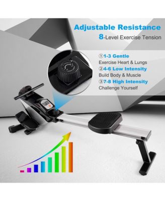 Magnetic Rowing Machine, Folding Rower with LCD Display