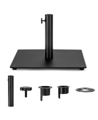 36LBS Square Umbrella Base Stand Weighted Patio Market Umbrellas