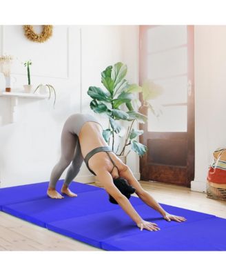 4' x 8' x 2'' Folding Gymnastics Mat Four Panels