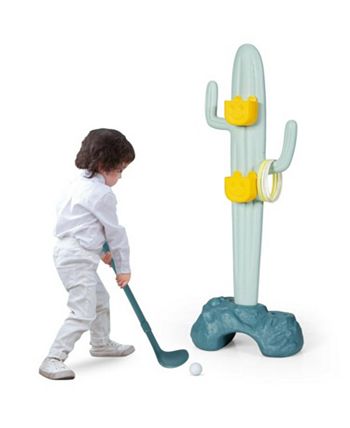 3-in-1 Cactus Toy Stand Sports Activity Center