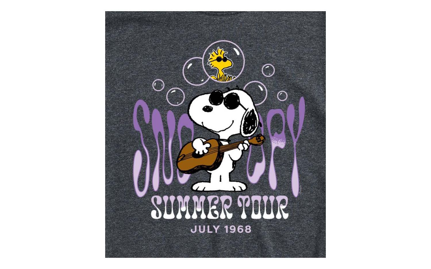 Hybrid Apparel Snoopy Summer Tour Men's Short Sleeve Tee