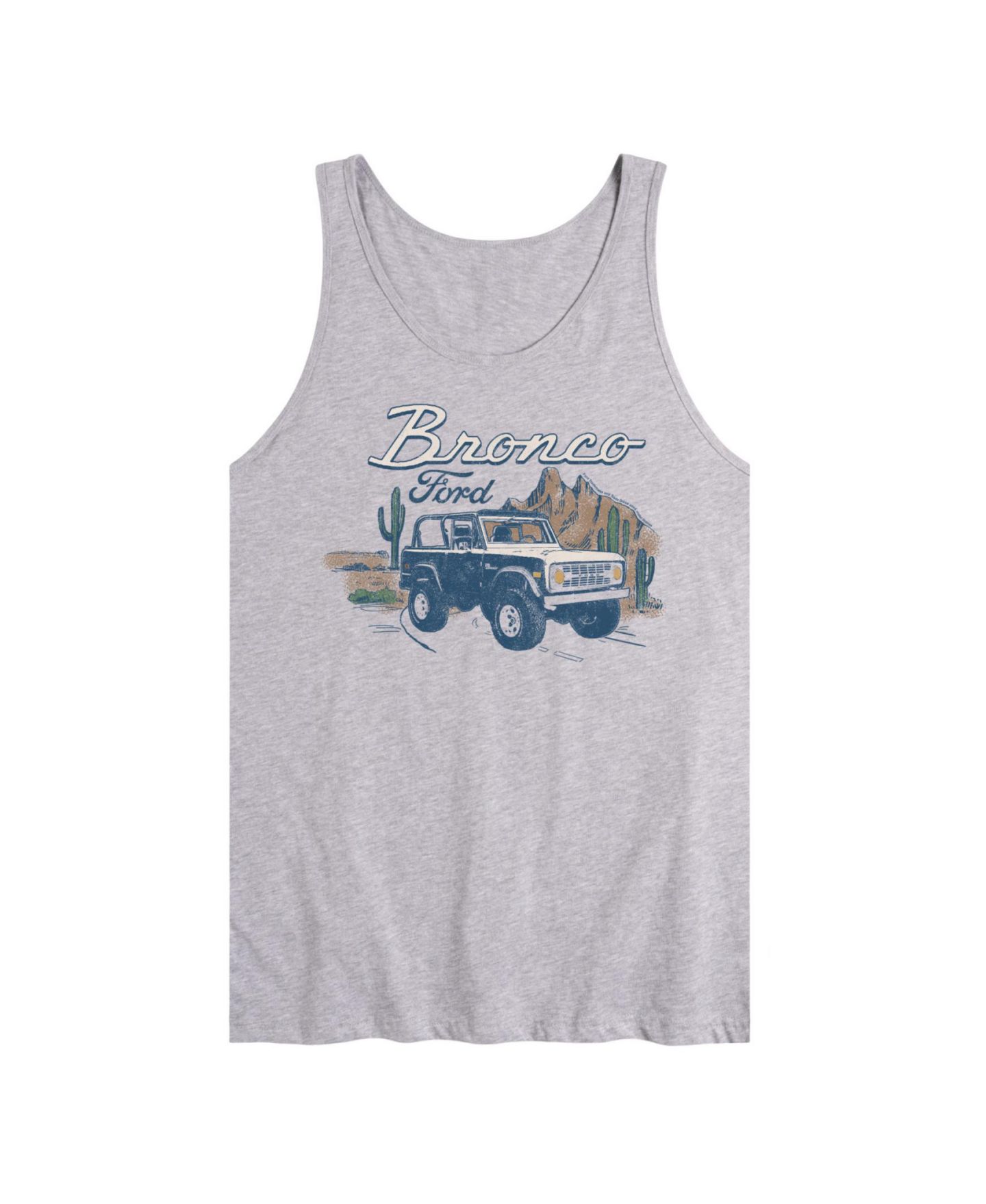 Мужской топ AIRWAVES Hybrid Apparel Ford Bronco Desert Jersey, цвет: Меланжевый — фото 1