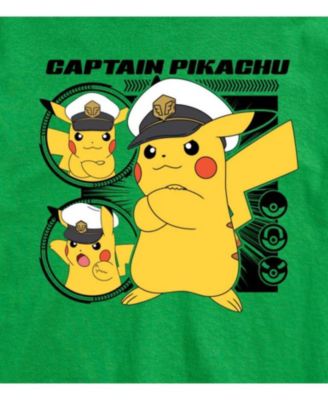Hybrid Apparel Captain Pikachu Men's Short Sleeve Tee