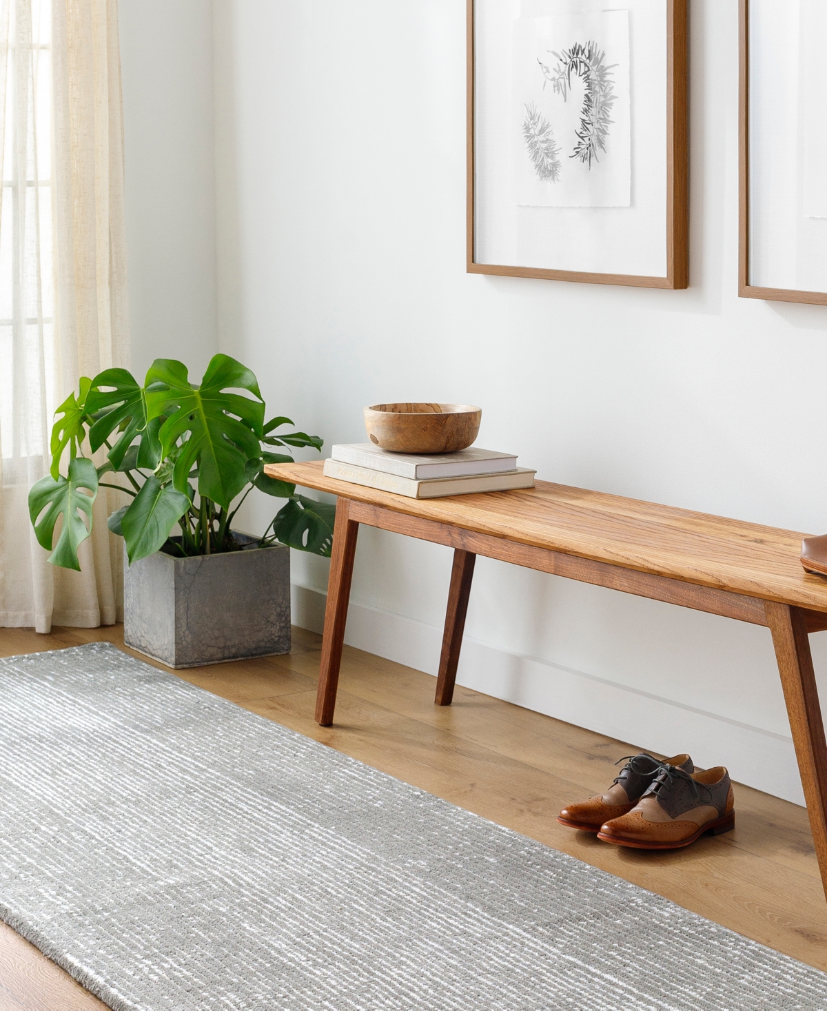 Surya Messina 7567 8'x10' Area Rug In Gray