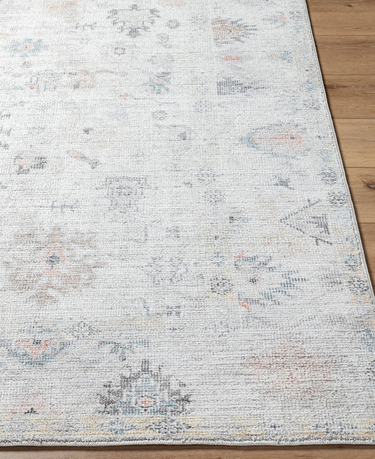 Surya Marlon 526243 7'10"x10' Area Rug In Silver