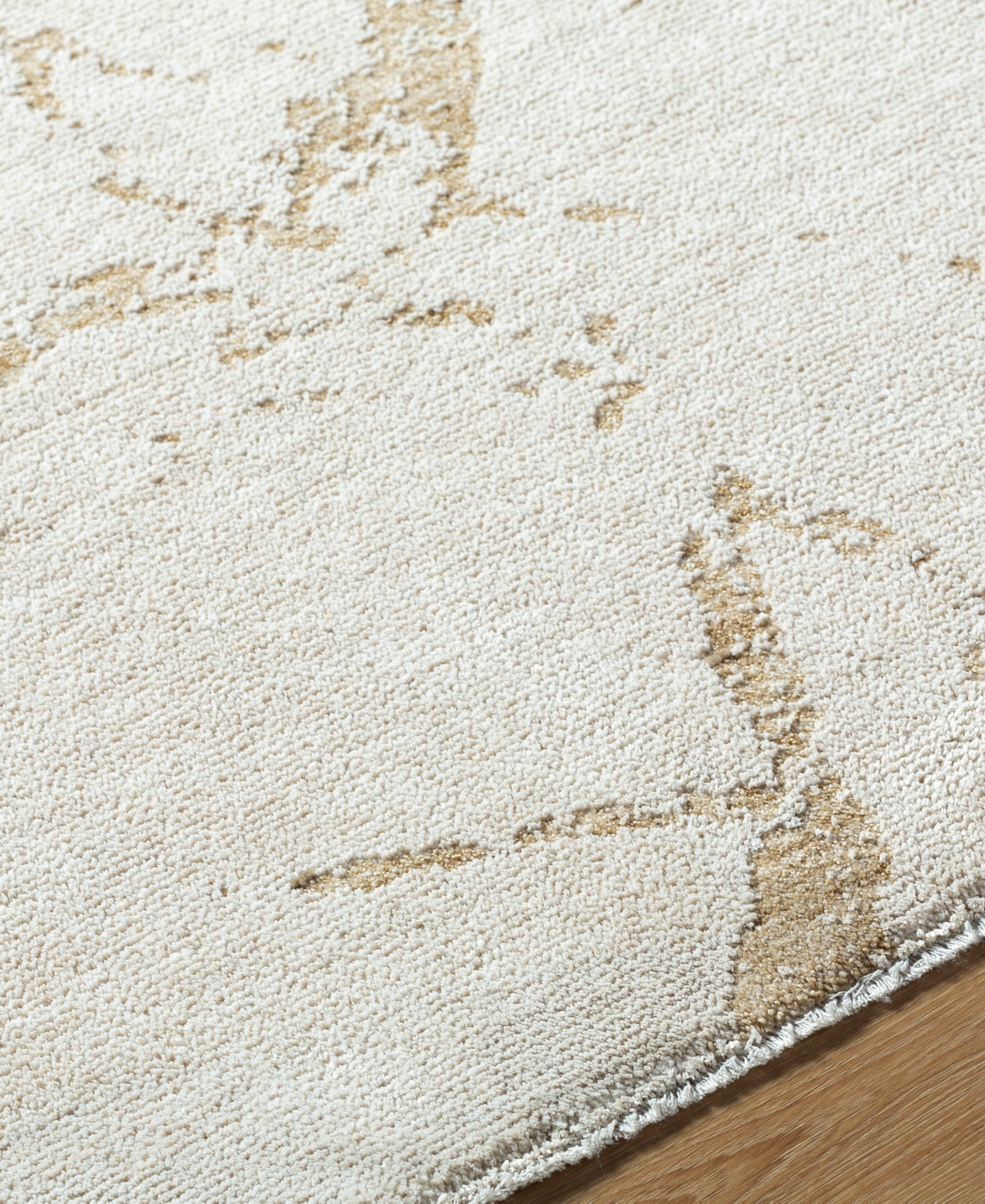 Surya Emory 527509 2'7"x7'10" Runner Area Rug In Silver