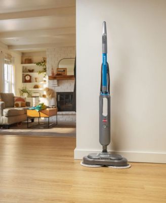 SpinWave Smart Steam Scrubbing Sanitizing Spin Mop