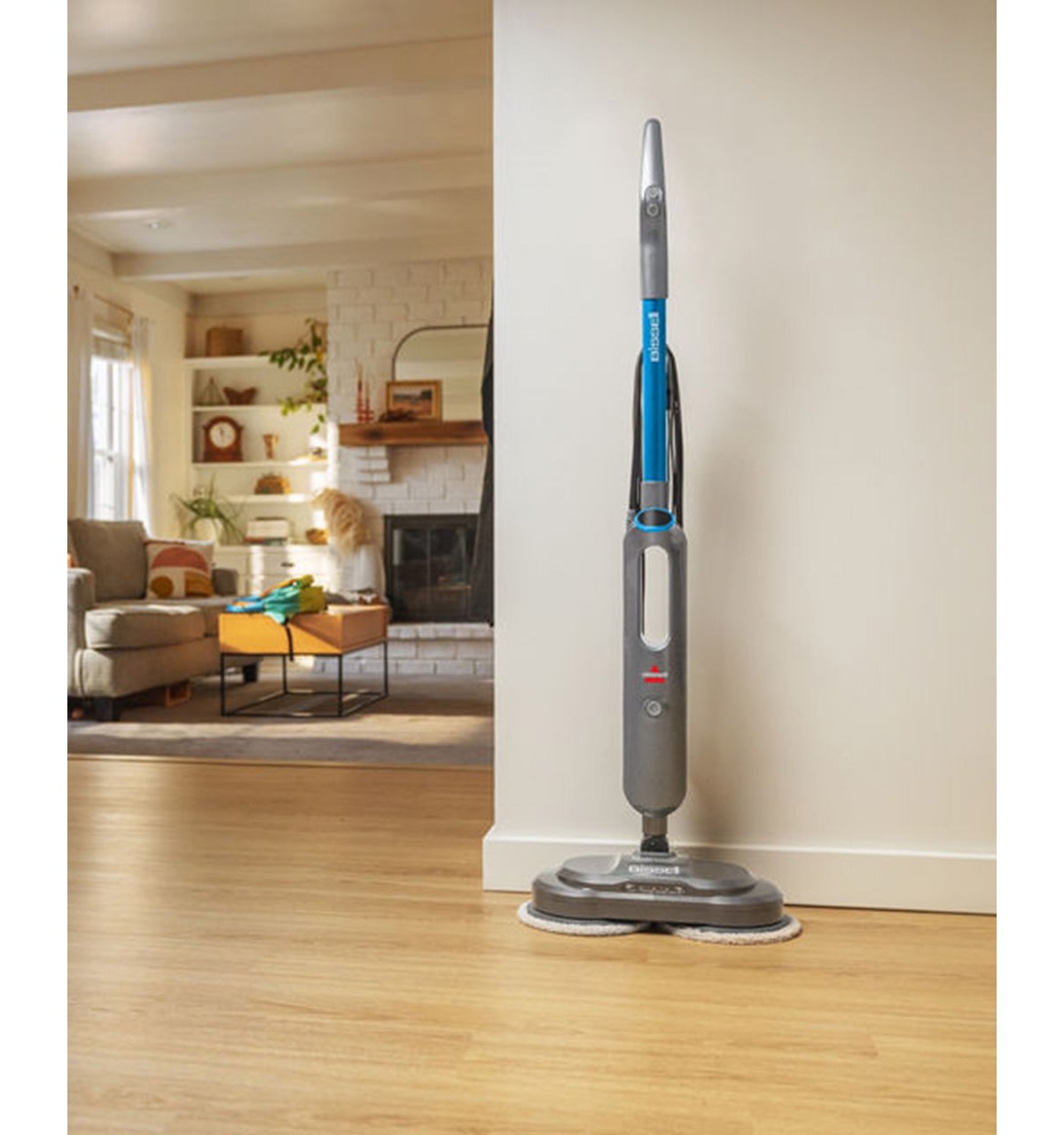 BISSELL SPINWAVE SMART STEAM SCRUBBING SANITIZING SPIN MOP 