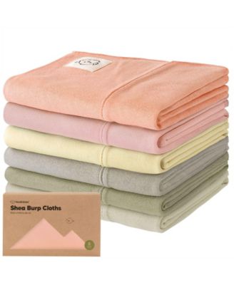 KeaBabies 6pk Shea Baby Burp Cloths for Baby Boys and Girls Burping Cloths for Babies Newborn - Embrace 22$