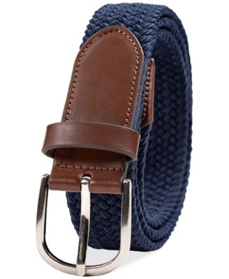 Men's Stretch Braid Belt, Created for Macy's