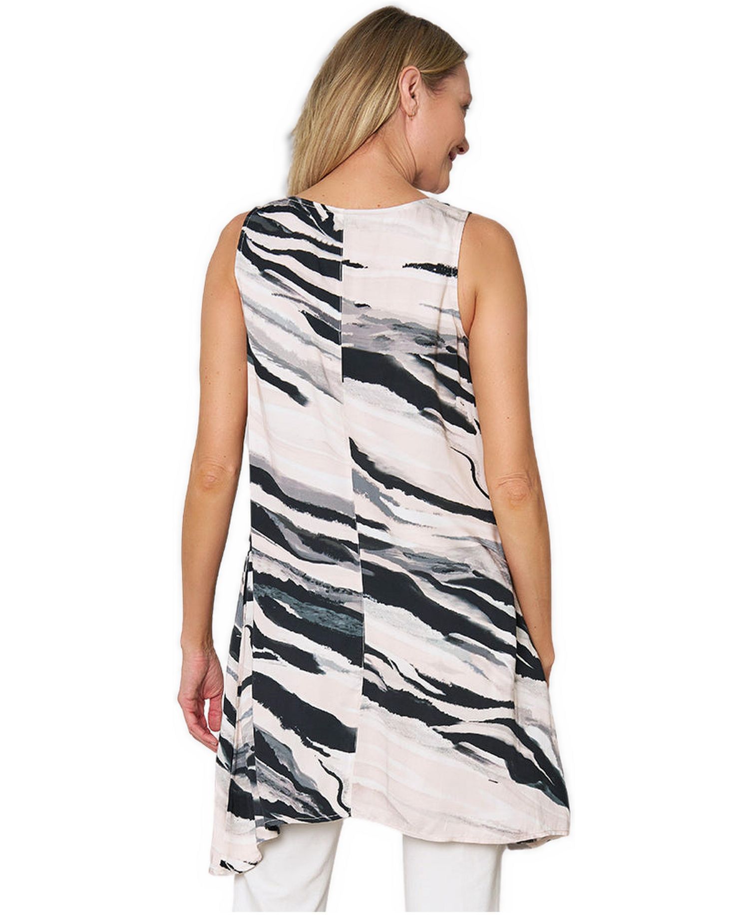 Women's A-line Sleeveless EcoVero Summerfield Top
