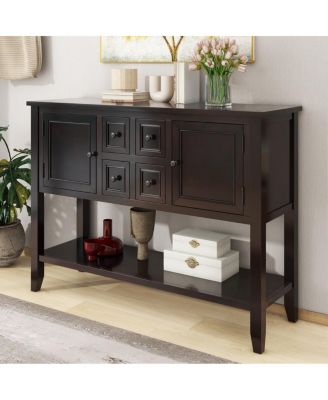 Streamdale Vintage Cambridge Console Table with Ample Storage