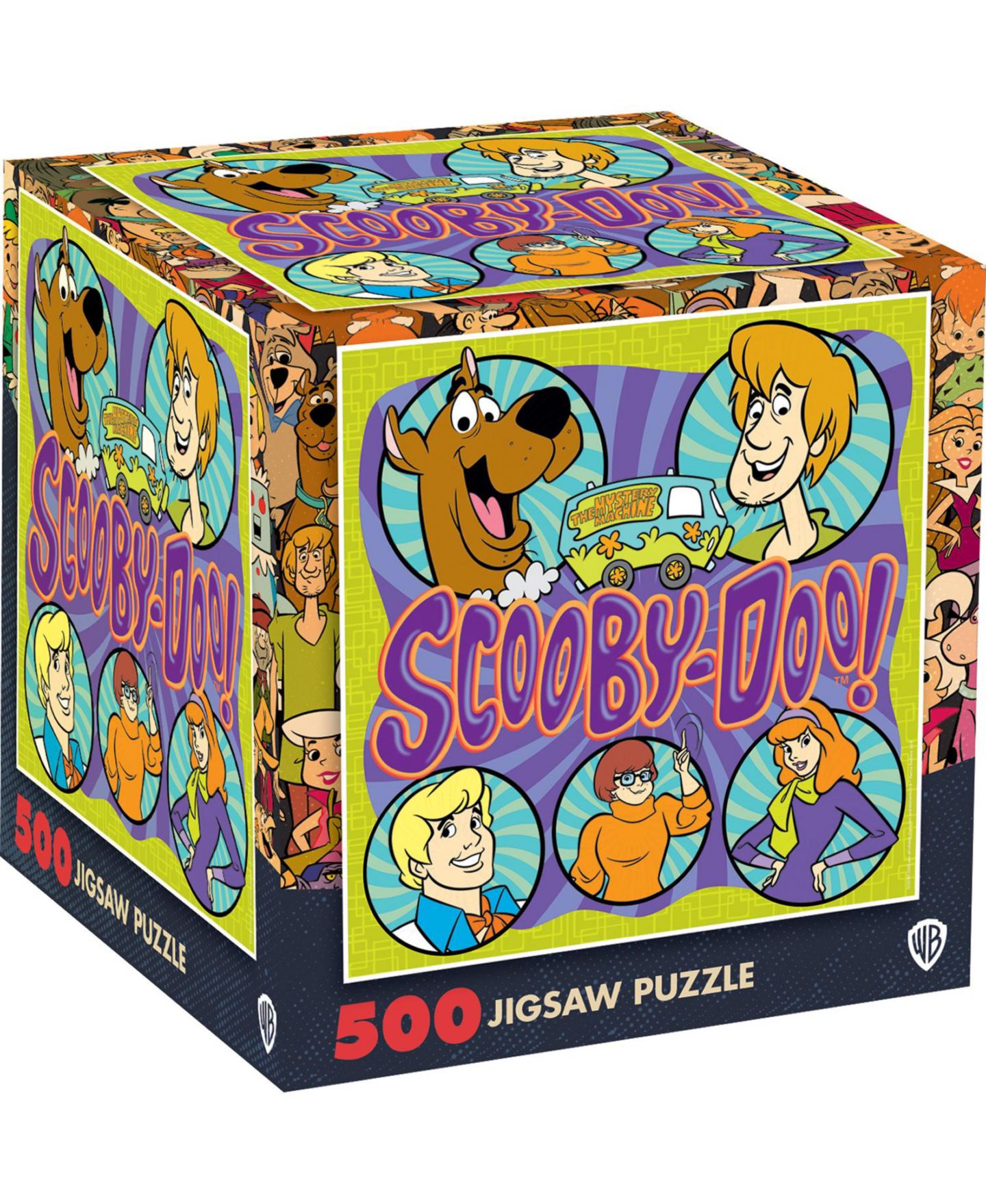 Детская игрушка MasterPieces Puzzles MasterPieces Hanna-Barbera - Scooby-Doo 500 Piece Jigsaw Puzzle, цвет: Разноцветный — фото 1
