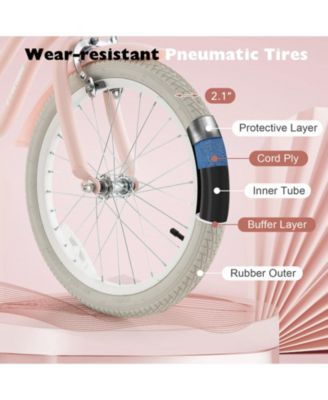 Children Bicycle with Front Handbrake and Rear Coaster Brake