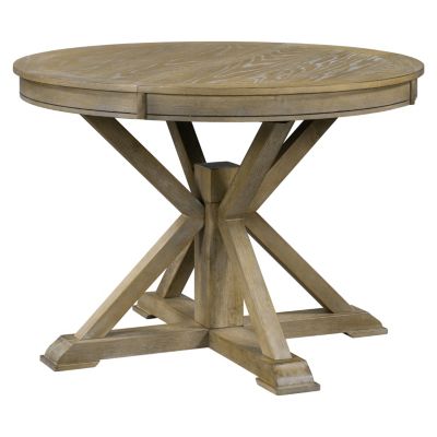 12" Leaf  with  Retro Extendable Dining Table