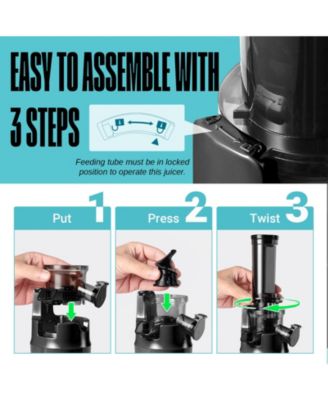 Essential Ginnie Juicer, Compact & Slow, Nutrient Dense
