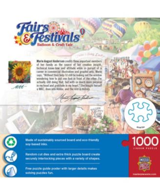 MasterPieces Fairs & Festivals - Balloon & Craft Fair 1000 Piece Puzzle