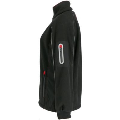 Women's Hybrid Fleece Jacket - Lightweight Insulated Outerwear for Cold Weather