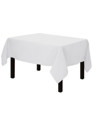 Square Tablecloth - 52 x 52 Inch - Heavy Duty Washable Polyester - For Small Square or Round Tables