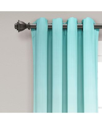 Umbre Fiesta Light Filtering Window Curtain Panels