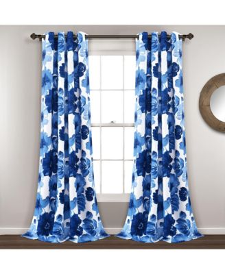 Leah Light Filtering Window Curtain Panels