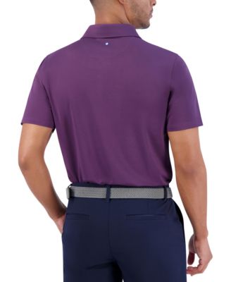 Solid Tech Pique Sports Fit Polo
