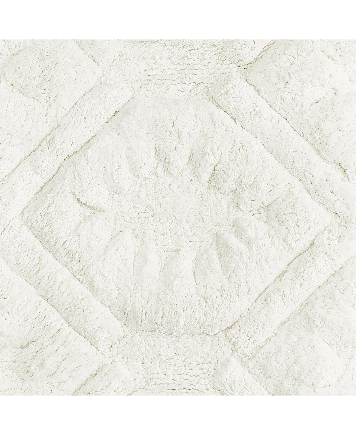 PENDLETON WHITE SANDS COTTON BATH RUG, 21" X 34" 