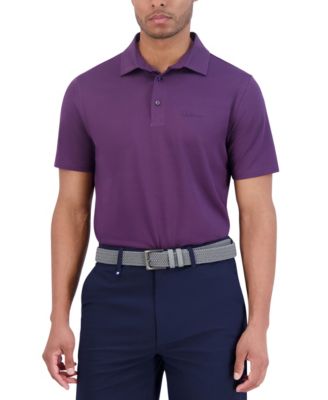 Solid Tech Pique Sports Fit Polo