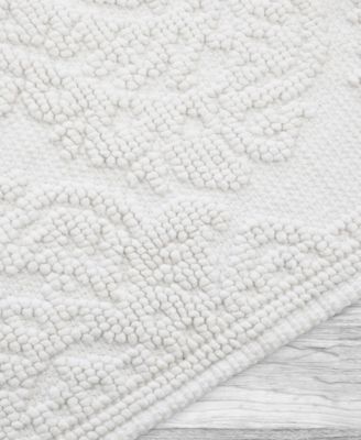 Jean Pierre New York Ricardo Fringe Cotton Bath Rug 27" x 52"