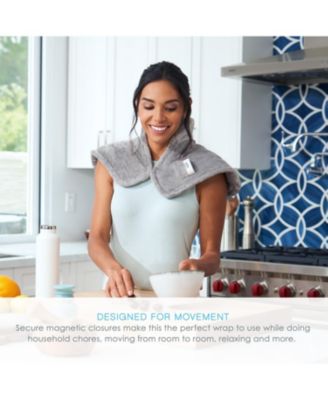 PureRelief Cordless Neck and Shoulder Heating Pad