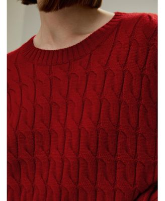 Women's Ultrafine Merino Wool Crewneck Sweater