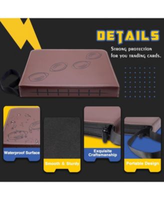 9 Pocket Waterproof Trading Card Binder: 720 Double Sided Pocket Album