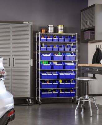 8-Tier 24 Bin Rack System, NSF Certified