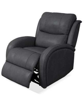 Kellet 33" Leather Power Recliner, Created for Macy's