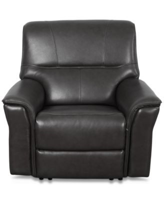 Warlington 42" Leather Zero Gravity Recliner, Created for Macy's