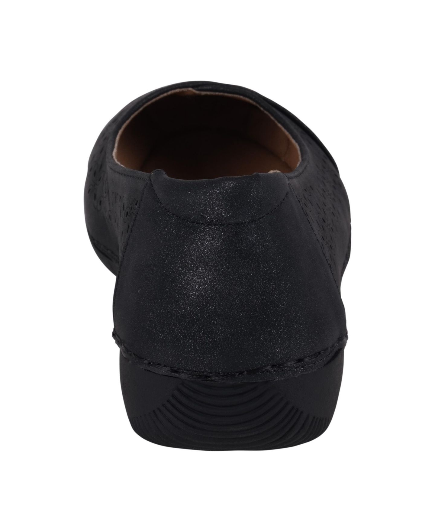 Женские балетки GC Shoes Nysha с круглым носом и лазерной перфорацией, цвет: Чёрный — фото 3