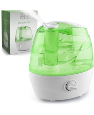 0.66-Gallon, 2.5 Liter Cool Mist Ultrasonic Humidifier for Home