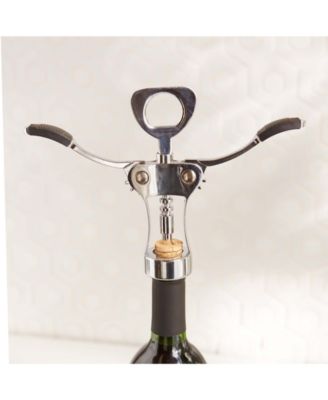 Winged Gear Driven Wine Opener 7x3x1.5"
