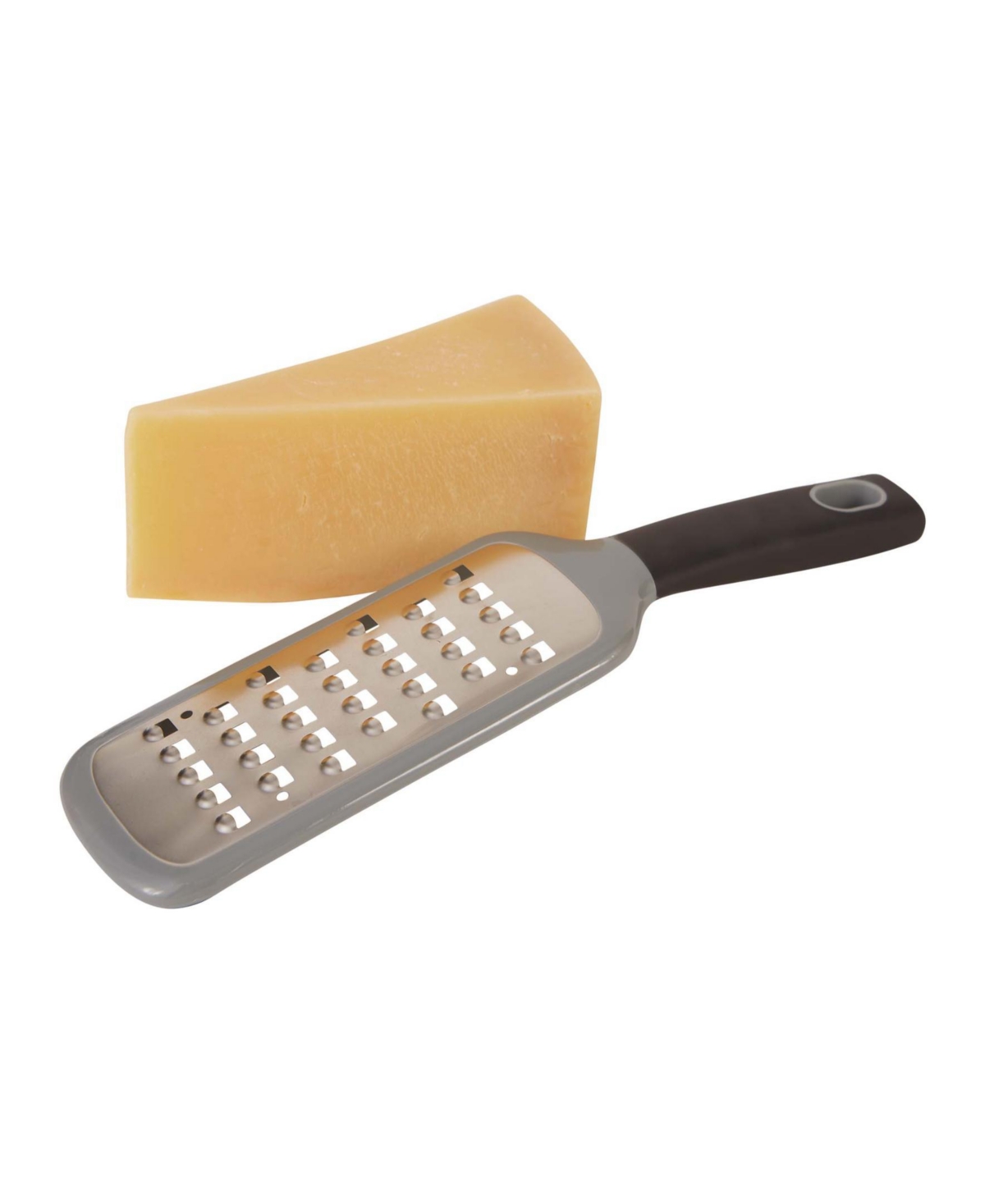 Rsvp International Stainless Steel Course 11x3" Paddle Grater In Grey