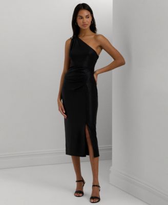 Macys ralph lauren black dress hotsell