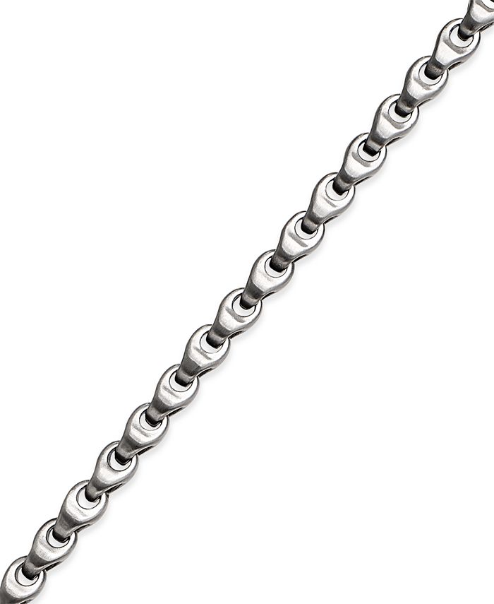 Macy's - Men's Link Bracelet in Stainless Steel