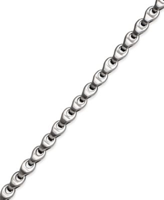 Macy's Men's Link Bracelet in Stainless Steel - Macy's