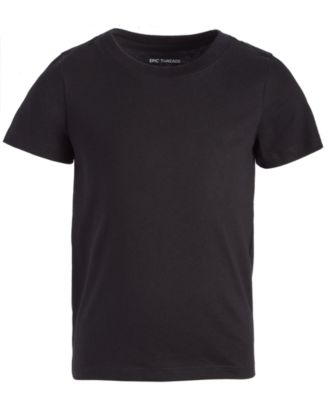 Epic Threads Toddler Boys 2T-4T Core T-Shirt Created for Macys - Deep Black 5$