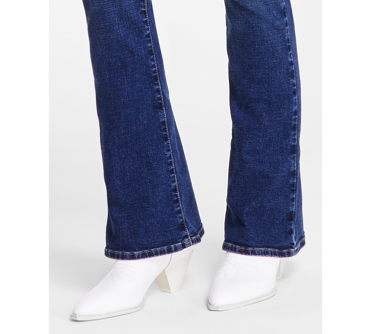 Guess Women's Flare-Leg High-Rise Faded-Wash Jeans