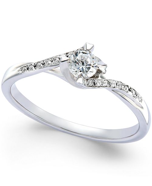 Promised Love Diamond Promise Ring (1/5 ct. t.w.) in ...