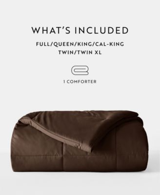 All Season Lightweight Solid Down Alternative Comforter, Full/Queen