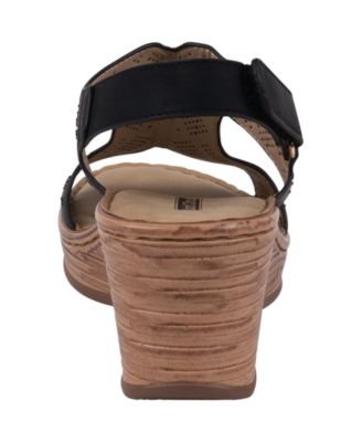 Women's Amara Embellished Slingback Wedge Sandals