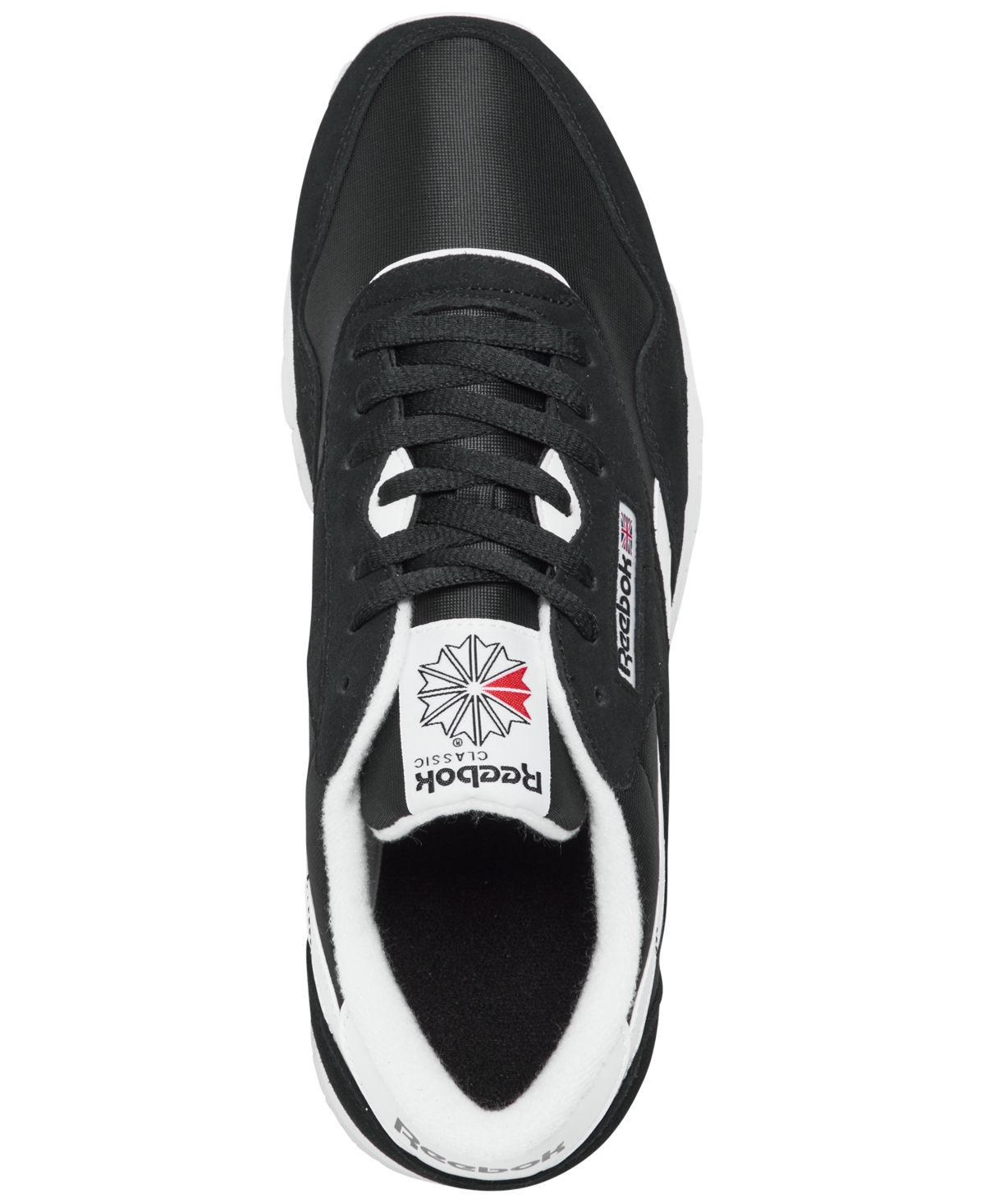 Reebok Men's Classic Nylon Casual Sneakers from Finish Line - White