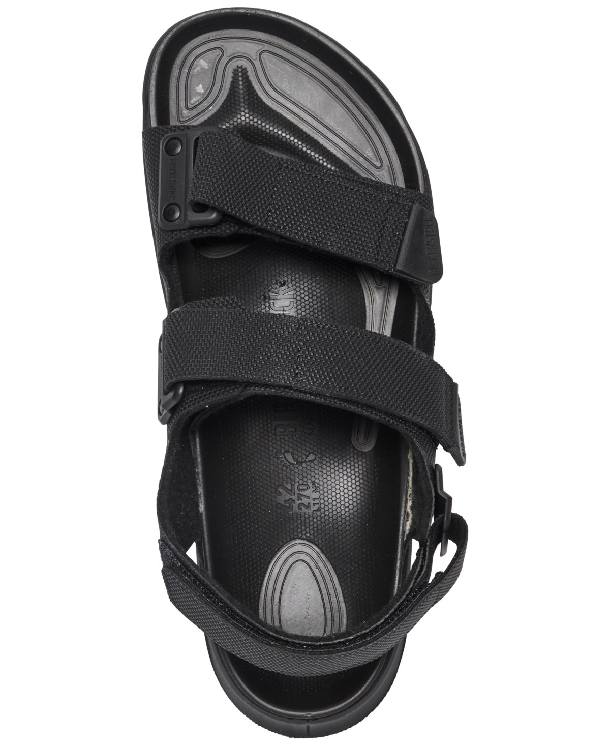 Birkenstock Men's Mogami Terra Birko-flor Strappy Sandals From Finish Line In Black