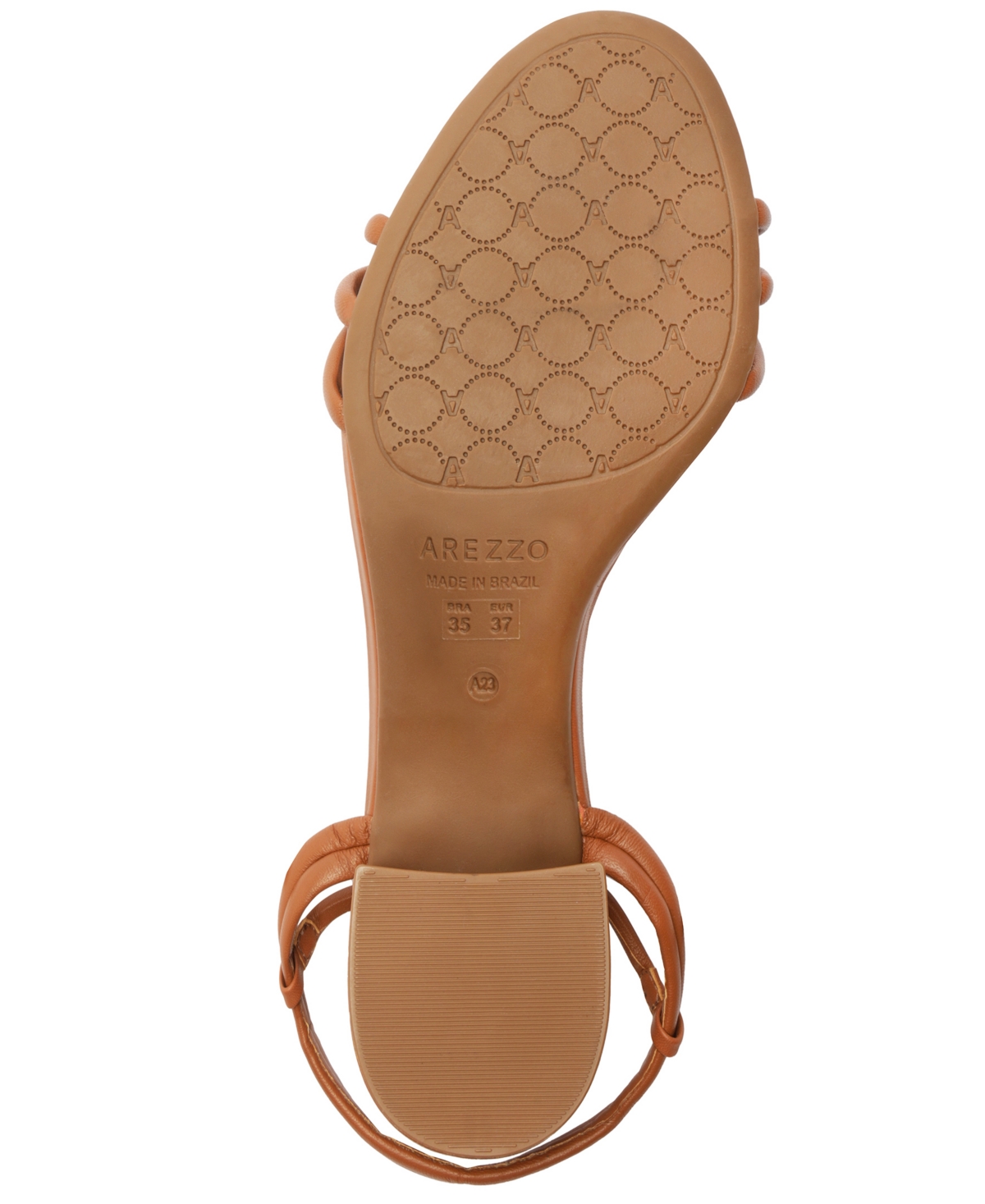 Arezzo Women's Camila Knot Mid Block Sandals